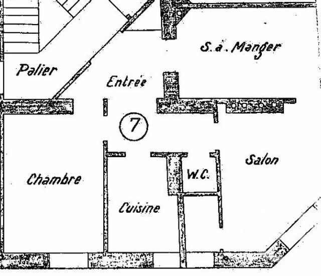 Appartement F3 à vendre - 3 pièces - 58.51 m2 - LEVALLOIS PERRET - 92 - ILE-DE-FRANCE - Century 21 Anatole France