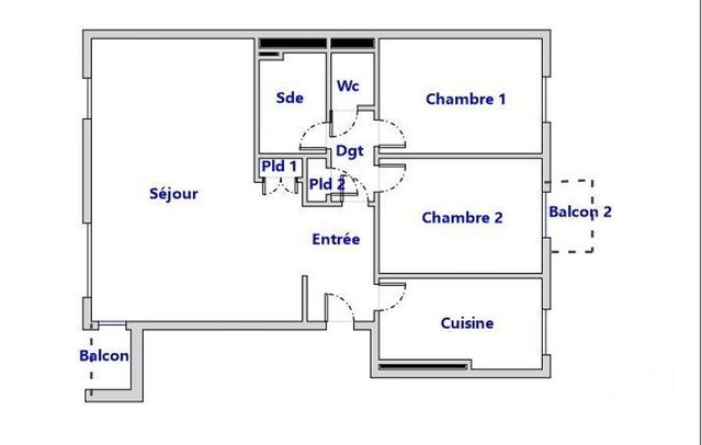 Appartement F3 à vendre - 3 pièces - 68.7 m2 - LEVALLOIS PERRET - 92 - ILE-DE-FRANCE - Century 21 Anatole France