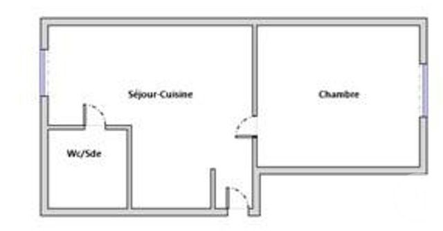 Appartement F2 à vendre - 2 pièces - 29.5 m2 - LEVALLOIS PERRET - 92 - ILE-DE-FRANCE - Century 21 Anatole France