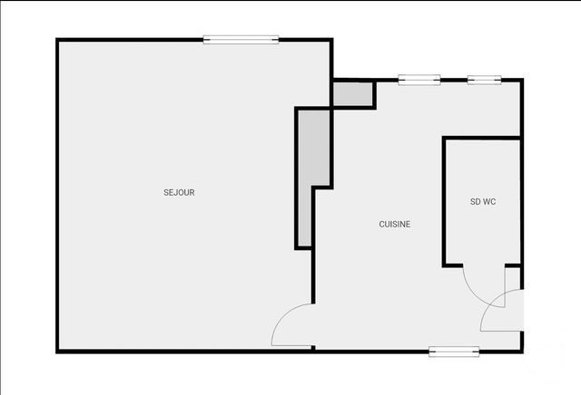 Appartement F1 à vendre - 1 pièce - 17.81 m2 - LEVALLOIS PERRET - 92 - ILE-DE-FRANCE - Century 21 Anatole France